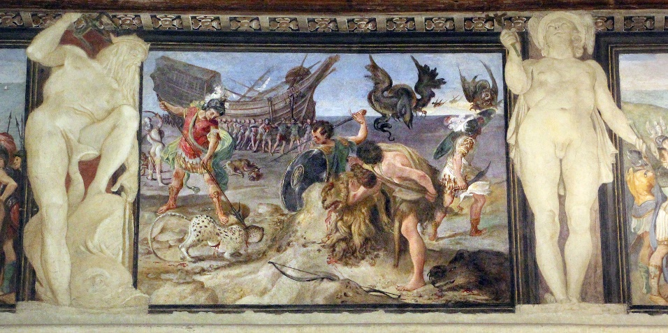 Il trasporto della nave Argo attraverso il deserto libico Il trasporto della nave Argo attraverso il deserto libico