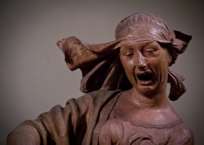 Compianto sul Cristo morto - Particolare 1