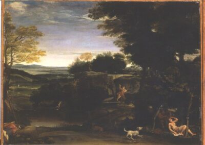 Paesaggio con Silvia e il satiro (1615 circa)