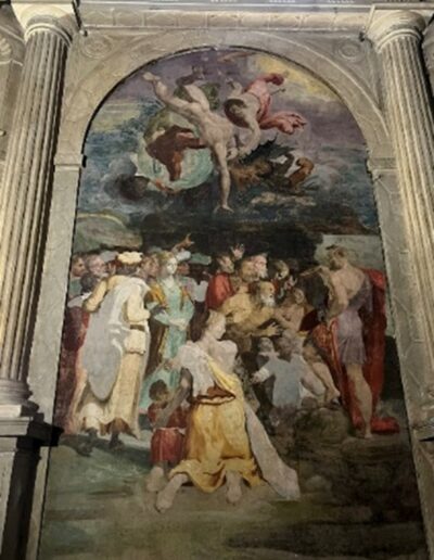 Basilica S. Giacomo Maggiore: The Sermon of John the Baptist